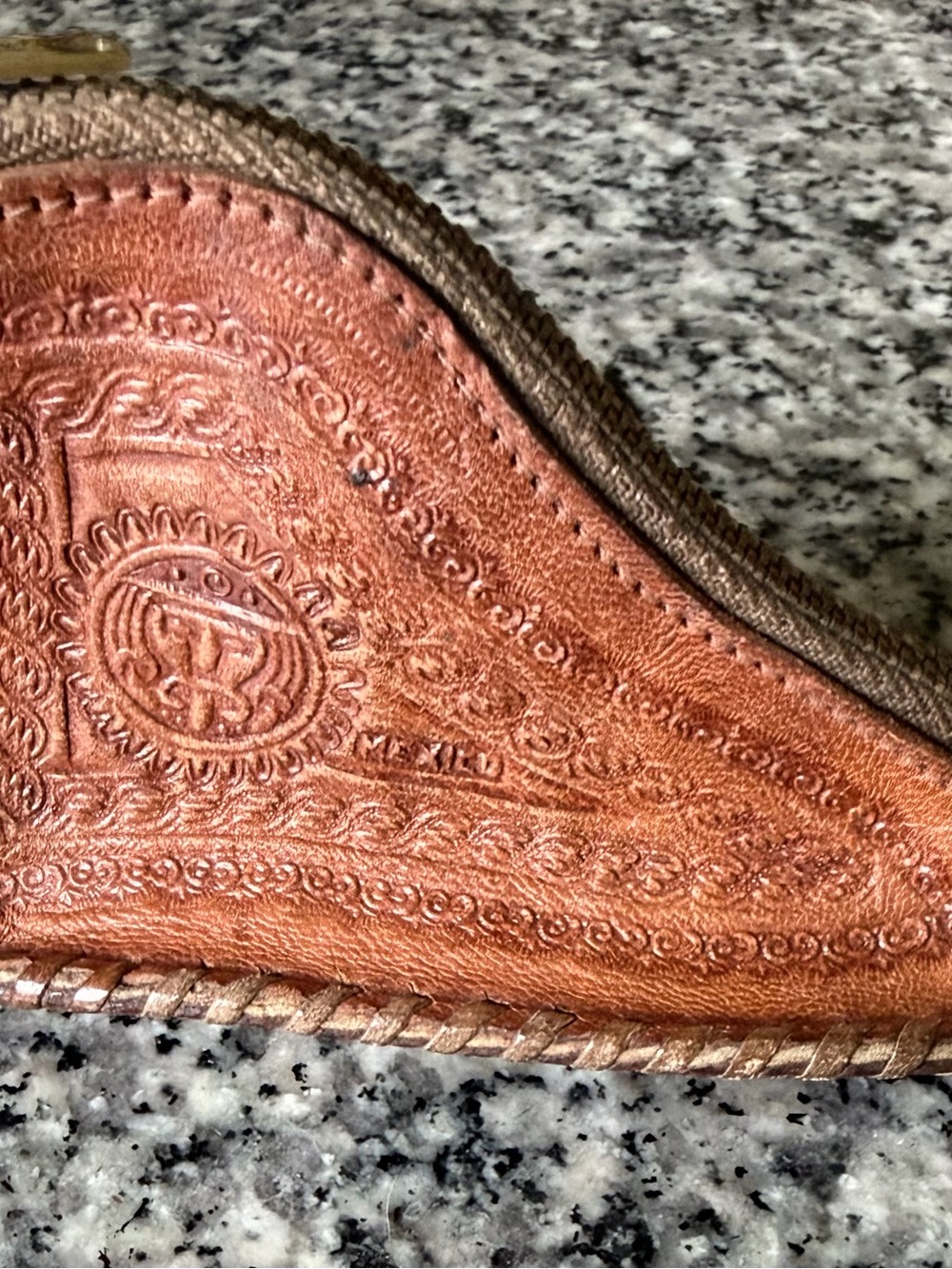 Vintage Men's Brown change holder